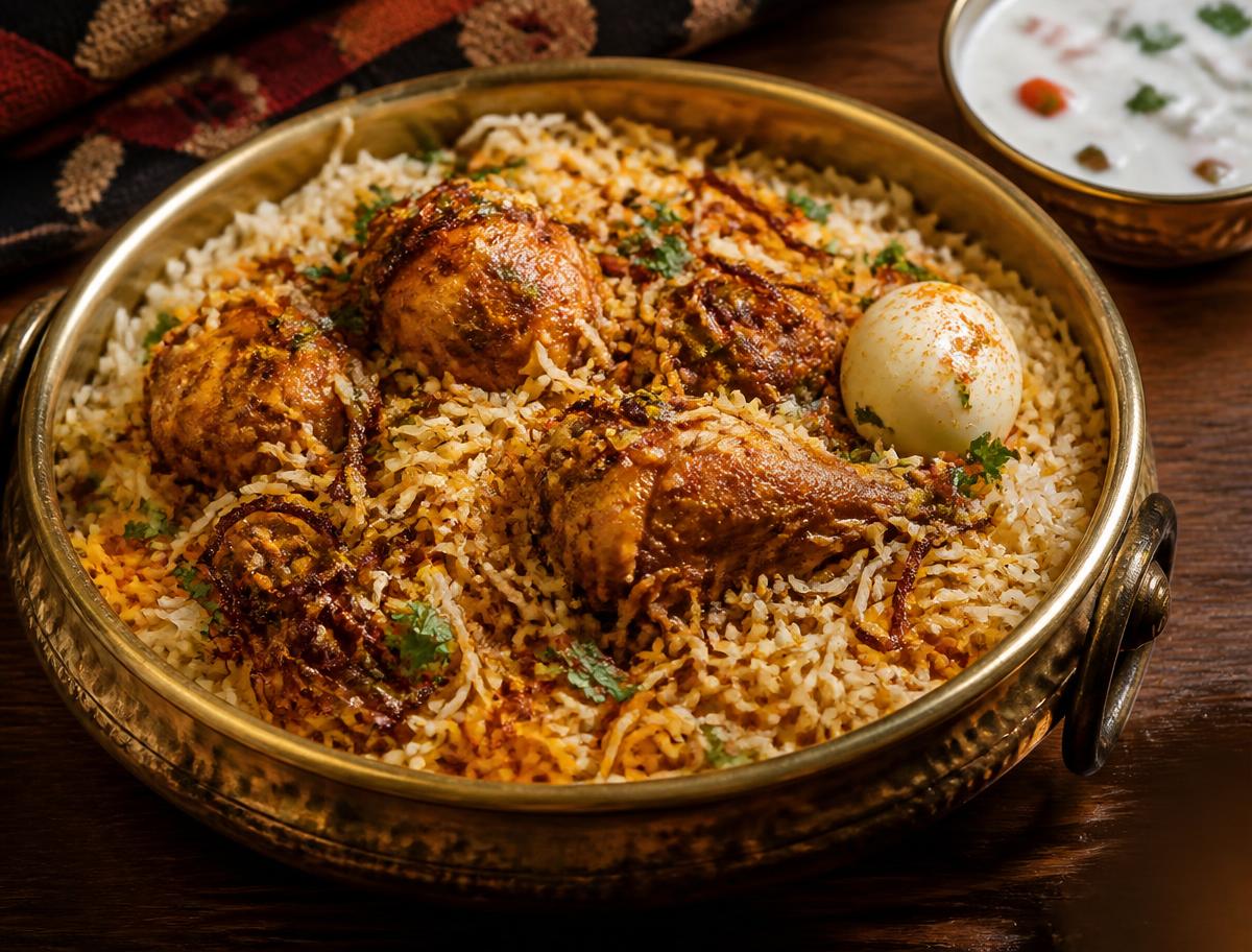 Veg Biryani Handi